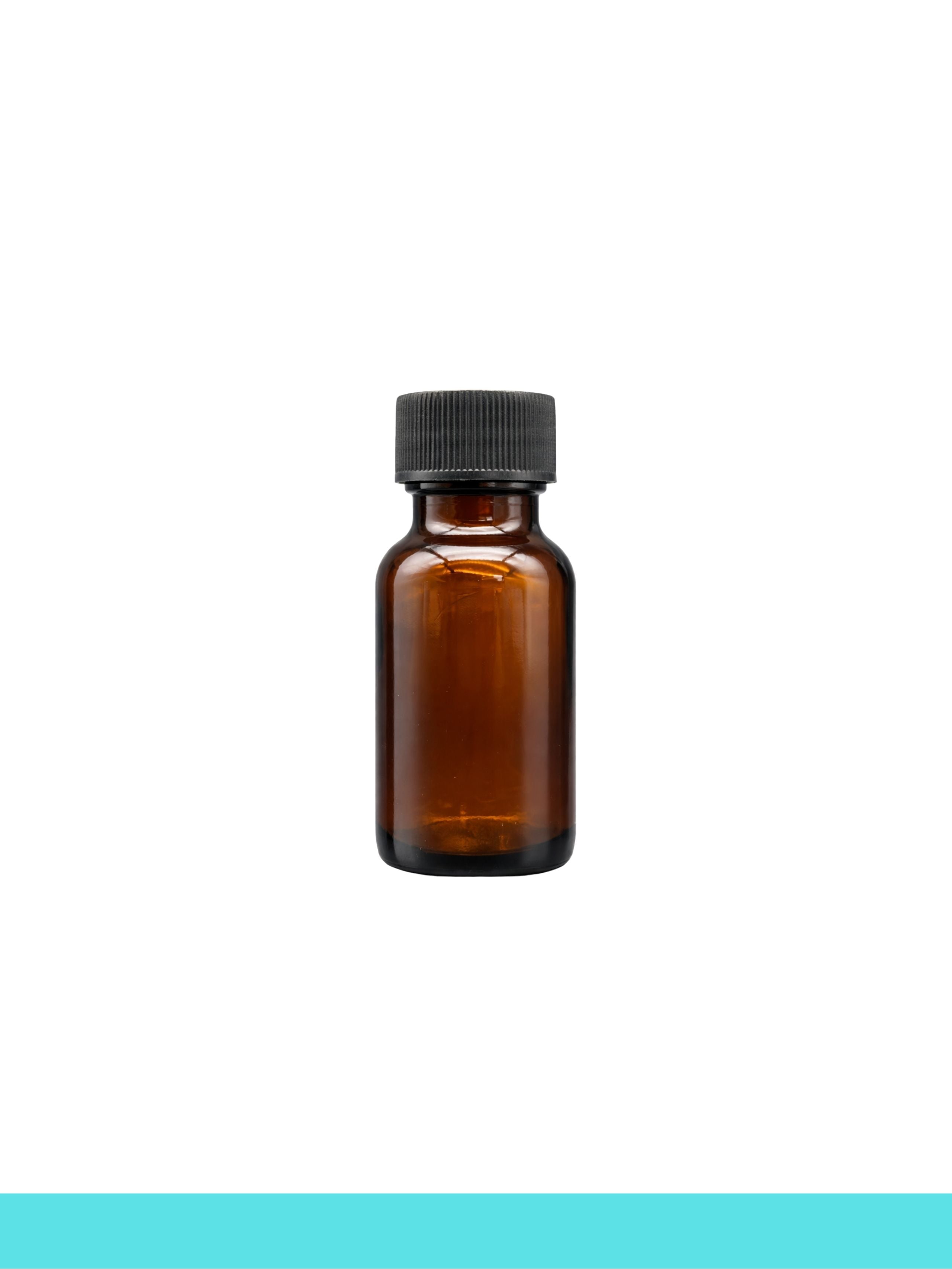 Amber Şişe (30 ml-Geniş Ağızlı)