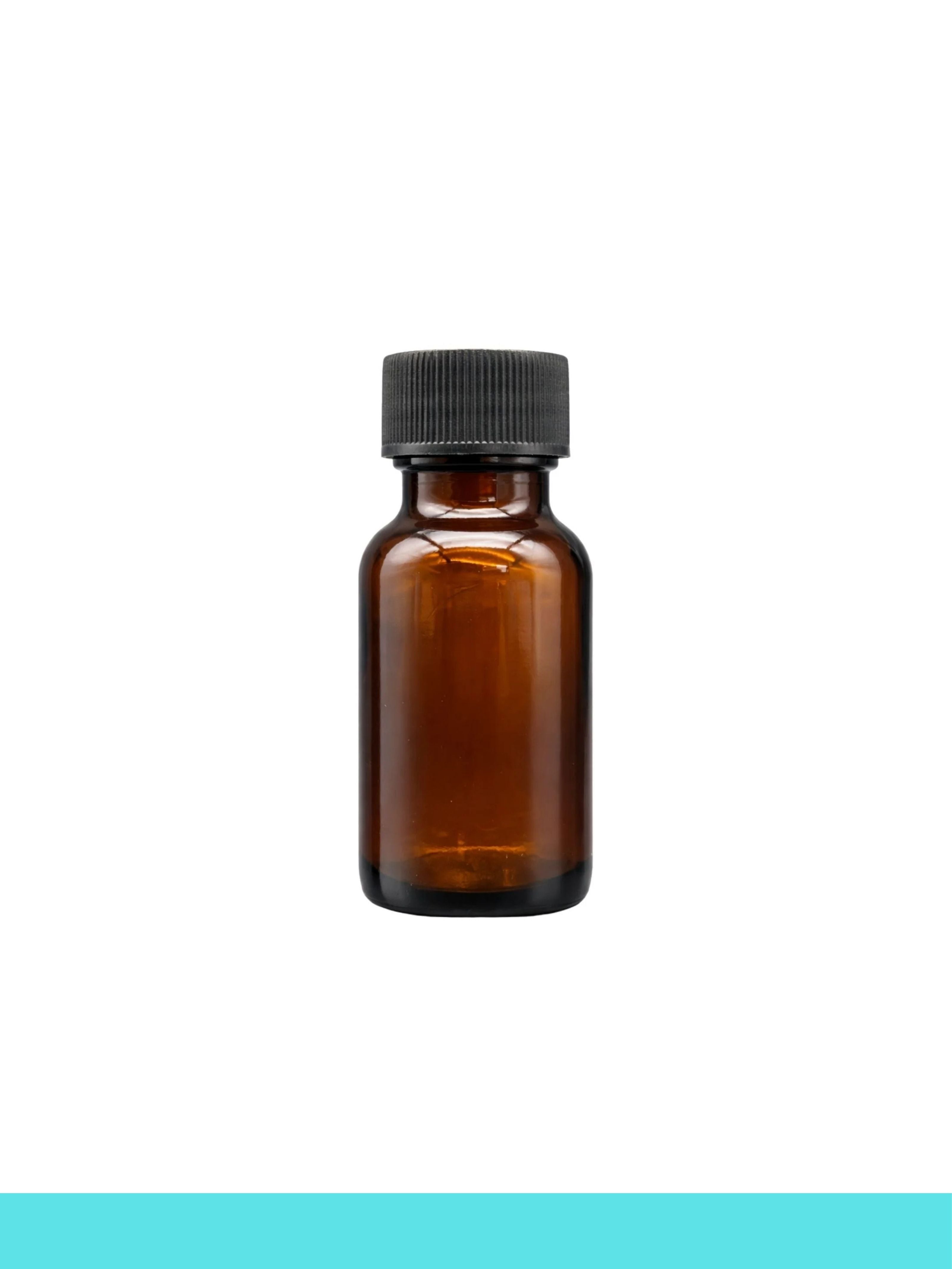 Amber Şişe (50 ml-Geniş Ağızlı)